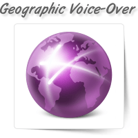 Geographic Voice-Over