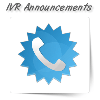 IVR Telephone Announcements