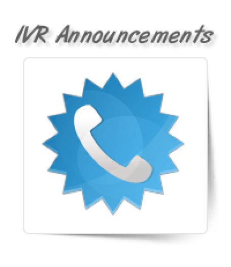 IVR Telephone Announcements