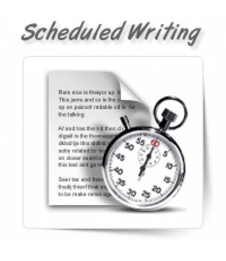 Scheduled Review Writing