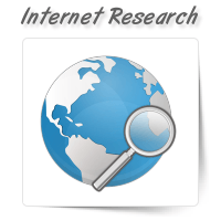 Web/Internet Research