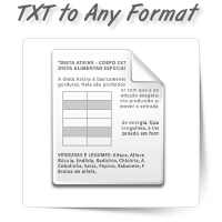 TXT to Any File Format