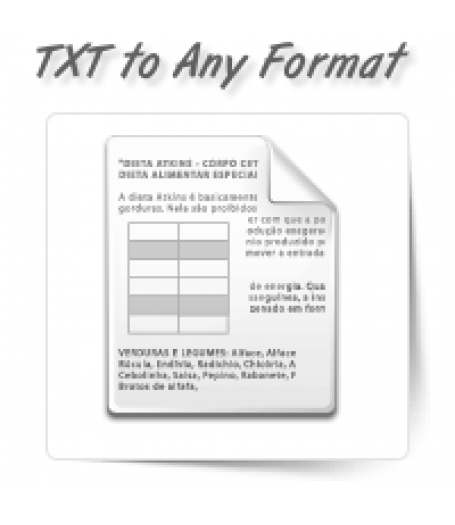 TXT to Any File Format