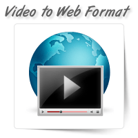 Raw Video to Web Format