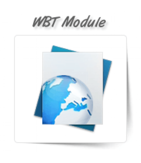 WBT - Web Based Training Module